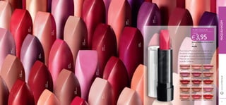 21141
SilverPink
21142
NudePink
21143
DesertRose
21144
ShellPink
21145
WarmFuchsia
21149
VintageRose
21150
RichRed
21152
SoftCherry
21153
RadiantRed
21155
VintageNude
21156
SoftCaramel
21141 Silver Pink 21142 Nude Pink 21143 Desert Rose
21144 Shell Pink 21145 Warm Fuchsia 21149 Vintage Rose
21150 Rich Red 21152 Soft Cherry 21153 Radiant Red
21155 Vintage Nude 21156 Soft Caramel 26268 Sheer Rose
26269 Soft Coral 26270 Blush Pink 26271 Bright Red
21141
21144
21150
21155
26269
26270BlushPink
26268
SheerRose
26269
SoftCoral
26270
BlushPink
26271
BrightRed
3938
PURE COLOUR
www.oriﬂame.ptMAQUILHAGEM
Pure Colour! Perca-se num mundo de cor.
Excelente relação qualidade/preço, numa
vasta gama de cores. Escolha entre 15 tons.
Mais cor por menos. Cor pura. Qualidade
pura. By Oriﬂame.
CADA:
Batons Oriﬂame Pure Colour
4 g.
€8,00
€3,95
 