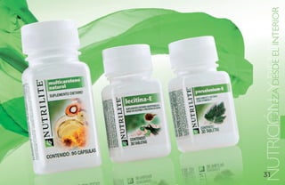31




       BELLEZA DESDE EL INTERIOR
NUTRICIÓN Y BIENESTAR
 