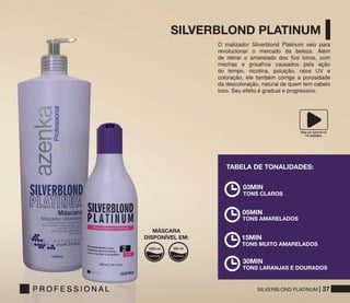 TONS CLAROS
1000 ml 300 ml
Veja um tutorial na
TV AZENKA
 