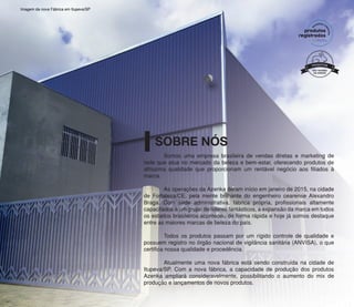 NÃO TESTADO
EM ANIMAIS
 