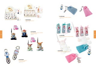 8513-NIÑO/NIÑA
                                                                                           Cuelga móvil con bolsita comunión
                                                                                           Medidas: 10 x 7,5 cm


                         8508-NIÑO/NIÑA
                         Cajita de regalo comunión
                         Medidas: 6 x 6 x 3 cm




                                                 8514-NIÑO/NIÑA
                                                 Pinza sujeta notas madera comunión
                                                 (expositor 24 unids.)
82                                               Medidas: 8 cm                                                                        83
                                                                                           8515-NIÑO/NIÑA
                                                                                           Cajita para caramelo con motivo comunión
                                                                                           Medidas: 14 x 4 x 4 cm




                                                                                      8516-NIÑO/NIÑA
                                                                                      Llavero abridor con bolsita comunión




     8511-NIÑO/NIÑA
     Punto de libro comunión
     en cajita de regalo
     Medidas: 1 x 5 cm
               1
 