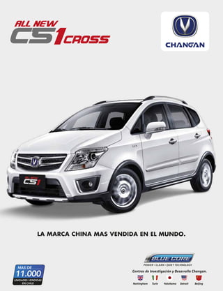 Catálogo Changan CS1 Cross