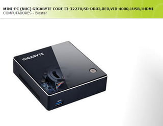 Catálogo Multimedios - Computadoras