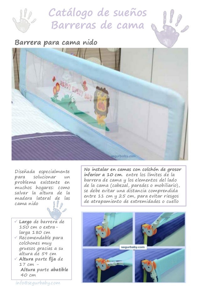 Fabricando Suenos Catalogo De Barreras De Cama Segurbaby Com