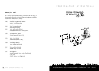 Catálogo de la grilla fitaz 2014