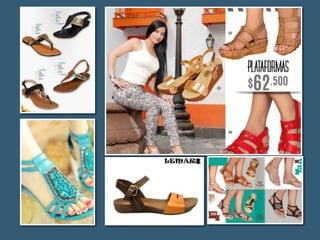 Catálogo de zapatos para mujer