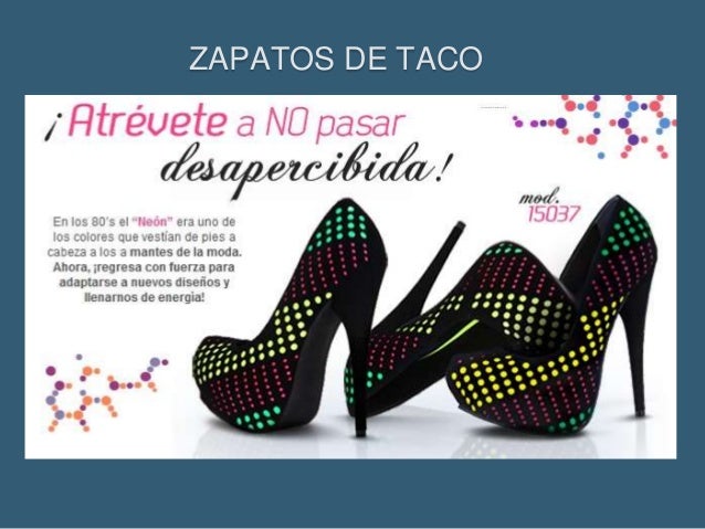 Catálogo de zapatos para mujer