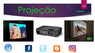 Projeção
19
R$200,00
 