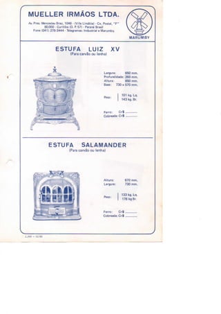 Catálogo do mueller irmãos ltda