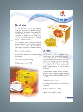 Catálogo dx productos con ganoderma