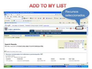 EJEMPLOBúsquedaLimitadaporColecciónPuertorriqueña.