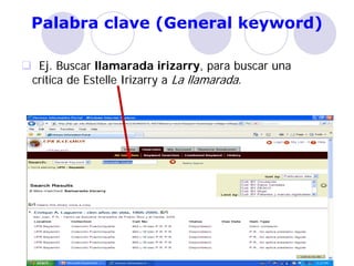 Catálogo en línea, revisado
