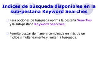 Catálogo en línea, revisado