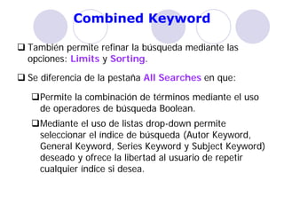 Catálogo en línea, revisado