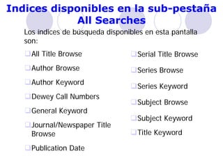 Catálogo en línea, revisado