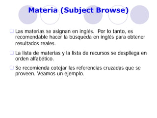 Catálogo en línea, revisado