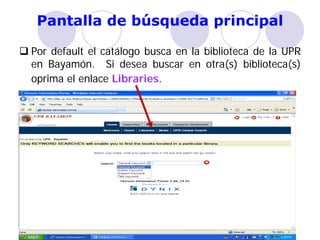 Catálogo en línea, revisado