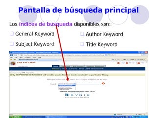 Catálogo en línea, revisado