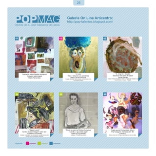 25




61                                                               62                                                          63




        “Ilustração sobre Direitos Humanos”                                          “O Grito”                                                  “S. Jorge e o Dragão”
                Colagem sobre papel                                       Óleo e tinta de ouro sobre tela                                    Escultura em pasta de papel
                  Marta Fernandes                                            Maria Carolina Amaral                                                  Tomás Serrão
                                                                      Cotação: Bolsa de Oportunidades de Actividades Extra        Cotação: Testes Psicológicos WISC-III - Escala de Inteligência de
                                                                                      Curriculares Artisport                                    Weschler para Crianças - 3ª edição




64                                                               65                                                          66




                    “Naked Lunch”                                     “Como eu vejo os Direitos Humanos”                                “Anjos para a Comunidade Vida e
         Acrílico e assemblagem sobre tela                                Carvão e giz sobre papel                                       Paz”Colagens montadas em 3D
                Humberto Fernandes                                           Isabel de Figueiredo                                                   Colectivo
     Cotação: Computador com acessórios e ajudas técnicas para                  Cotação: 10 Paletas para pintura                     Oferta a favor da CVP para a decoração da Ceia de Natal
                crianças com necessidades especiais
 