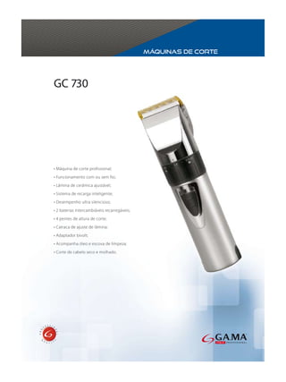 Máquinas de corte




GC 730
 