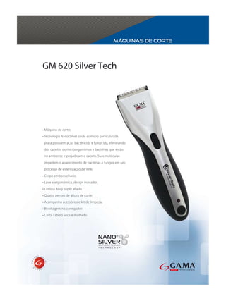 Máquinas de corte




GM 620 Silver Tech
 