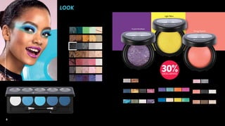L14574
Nude
Dudes
L19135
Transforming
Green
L14575
Dance
of Sepia
L19136
Lilac
Harmony
L05158
Black
Dust
L05157
Golden
Caramel
L05155
Ocean Waves
Paleta de Sombras 9 g c/u
De $219 c/u
A SOLO $175c/u
LOOK
VIBRANTE
Crea combinaciones para cada día
mezclando los diferentes tonos
Sombra para Ojos
Diamonds Terracotta 5 g c/u
De $199 c/u
A SOLO $139c/u
L08387
Blue
Crystal Ice
L08383
White
Diamond
L08388
Golden
Eyes
L08390
Golden
Brown
L08386
Pink
Diamond
L08385
Crystal
Amethyst
L08389
Olive
Glam
L14578
Deep
Saphire
L08384
Black
Glitters
L14579
Silver
Leaf
L21896
Lavender
L21899
Pastel
Orange
L21891
Limetree
Green
L21890
Beige
L21900
Light
Yellow
L21894
Traffic
Blue
L21901
Jungle
Green
L21898
Pink
Sombra para Ojos
Mono Terracotta 5 g c/u
De $199 c/u
A SOLO $139c/u
L09342
Orange
Popsicle
L09347
Urbanized
L09346
Charcoal
L09343
Cacao
L09348
Pixie
Dust
L09341
Snow
Queen
L09350
Coral
Wind
L09344
Fairy
Tale
Sombra para Ojos
Matte Terracotta 5 g c/u
De $199 c/u
A SOLO $139c/u
L05159
Pink
Desserts
Crystal Amethyst
Light Yellow
Orange Popsicle
Con Aceite de Jojoba y Macadamia que nutren tu piel
Tip: Húmedece el aplicador e intensifica su efecto
Enamórate
del brillo intenso
8 diferentes paletas
para elegir
Incluye aplicador
Disfruta su textura
sedosa de acabado mate
Descubre su increíble color
30%DESCUENTO
EllausalaPaletadesombrasOceanWaves
8
 