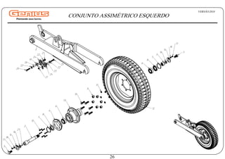 VERSÃO:2018
26
CONJUNTO ASSIMÉTRICO ESQUERDO
5
21
22
24
19
26
22
20
21
24
23
25
22
6
8
7
3
1
16
18
17
5
11
9
10
13
6
4
8
7
15
2
27
16
14
18
17
14
12
 