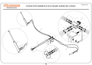7
12
5
4
3
3
4
5
6
8
11
2 18
15
12
4
3
5
1
9
7
8
7
9
10
10
8
VERSÃO:2018
78
CONJUNTO HIDRÁULICO MARCADOR DE LINHA
16
16
14
14
17
13
 