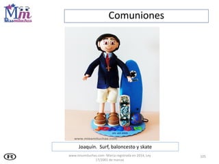 Comuniones
105
Joaquín. Surf, baloncesto y skate
www.missmiluchas.com- Marca registrada en 2014, Ley
17/2001 de marcas
 