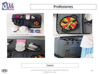 Profesiones
143
Cocina
www.missmiluchas.com- Marca registrada en 2014, Ley
17/2001 de marcas
 