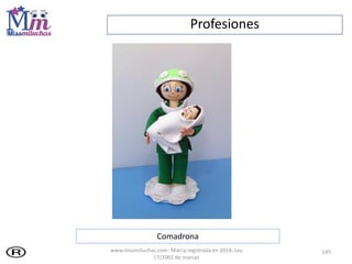 Profesiones
145
Comadrona
www.missmiluchas.com- Marca registrada en 2014, Ley
17/2001 de marcas
 
