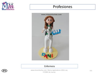 Profesiones
151
Enfermera
www.missmiluchas.com- Marca registrada en 2014, Ley
17/2001 de marcas
 