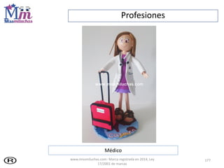 Profesiones
177
Médico
www.missmiluchas.com- Marca registrada en 2014, Ley
17/2001 de marcas
 