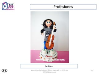 Profesiones
187
Música
www.missmiluchas.com- Marca registrada en 2014, Ley
17/2001 de marcas
 