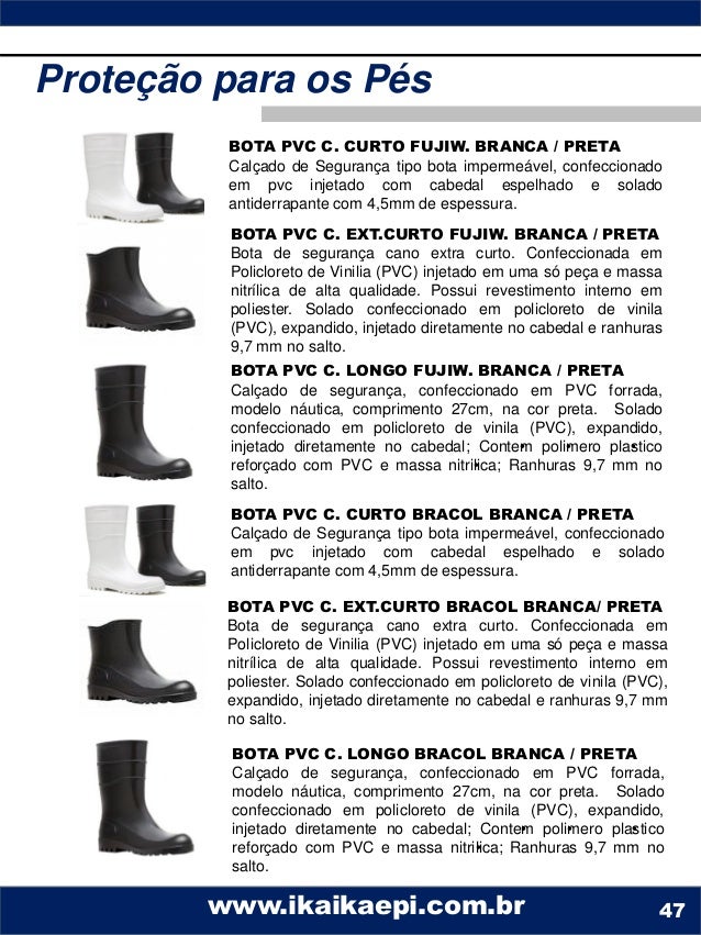 bota bracol impermeavel