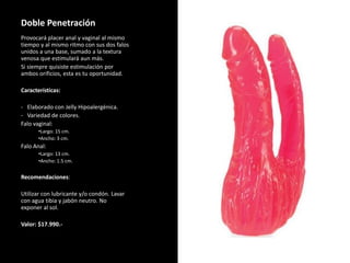 Catálogo Sexshop Placer Sur Franklin