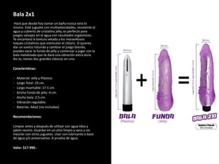 Catálogo Sexshop Placer Sur Franklin