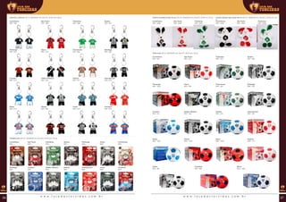 Chaveiro uniforme (00 ml | 00x00x00 mm (AxLxP) | Ø 00 mm | 00 g)
Corinthians
REF: 395
Flamengo
REF: 681
Cruzeiro
REF: 815
Palmeiras
REF: 396
Fluminense
REF: 682
Grêmio
REF: 817
São Paulo
REF: 398
Vasco
REF: 819
Atlético Mineiro
REF: 812
Santos
REF: 397
Botafogo
REF: 680
Internacional
REF: 818
Bahia
REF: 813
Ceará
REF: 814
Vitória
REF: 820
Fortaleza
REF: 816
Chupeta orto (00 ml | 00x00x00 mm (AxLxP) | Ø 00 mm | 00 g)
Corinthians
REF:
Flamengo
REF:
Cruzeiro
REF:
Palmeiras
REF:
Fluminense
REF:
Grêmio
REF:
São Paulo
REF:
Vasco
REF:
Atlético Mineiro
REF:
Santos
REF:
Botafogo
REF:
Internacional
REF:
Fortaleza
REF:
Ceará
REF:
Coelho de pelúcia toby 33 cm (00 ml | 00x00x00 mm (AxLxP) | Ø 00 mm | 00 g) Coelho pelúcia amo times 43 cm (00 ml | 00x00x00 mm (AxLxP) | Ø 00 mm | 00
g)
Corinthians
REF: 2089
Corinthians
REF: 2092
Palmeiras
REF: 2091
Palmeiras
REF: 2094
São Paulo
REF: 2090
São Paulo
REF: 2093
Cofre bola (00 ml | 00x00x00 mm (AxLxP) | Ø 00 mm | 00 g)
Corinthians
REF: 401
Flamengo
REF: 1000
Cruzeiro
REF: 331
Palmeiras
REF: 322	
Fluminense
REF: 324
Grêmio
REF: 333
São Paulo
REF: 323
Vasco
REF: 325
Atlético Mineiro
REF: 332
Santos
REF: 426
Botafogo
REF: 330
Internacional
REF: 334
Bahia
REF: 1067
Sport
REF: 1420
Fortaleza
REF: 884
Vitória
REF: 1035
Ceará
REF: 887
Náutico
REF: 1111
Remo
REF: 1036
w w w . l o j a d a s t o r c i d a s . c o m . b r w w w . l o j a d a s t o r c i d a s . c o m . b r26 27
 