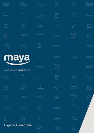 Maya 80101 Blanco Cubo Alimentaria 15 L 