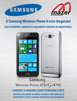 Catálogo Mazer Jan-Fev-Mar 2013