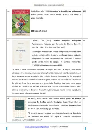 Julio Nogueira - Dicionário de Os Lusíadas, PDF