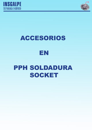 Catálogo pp soldar socket