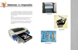 Catálogo sistemas de impresión yeison mendoza