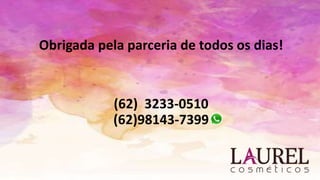 Obrigada pela parceria de todos os dias!
(62) 3233-0510
(62)98143-7399
 