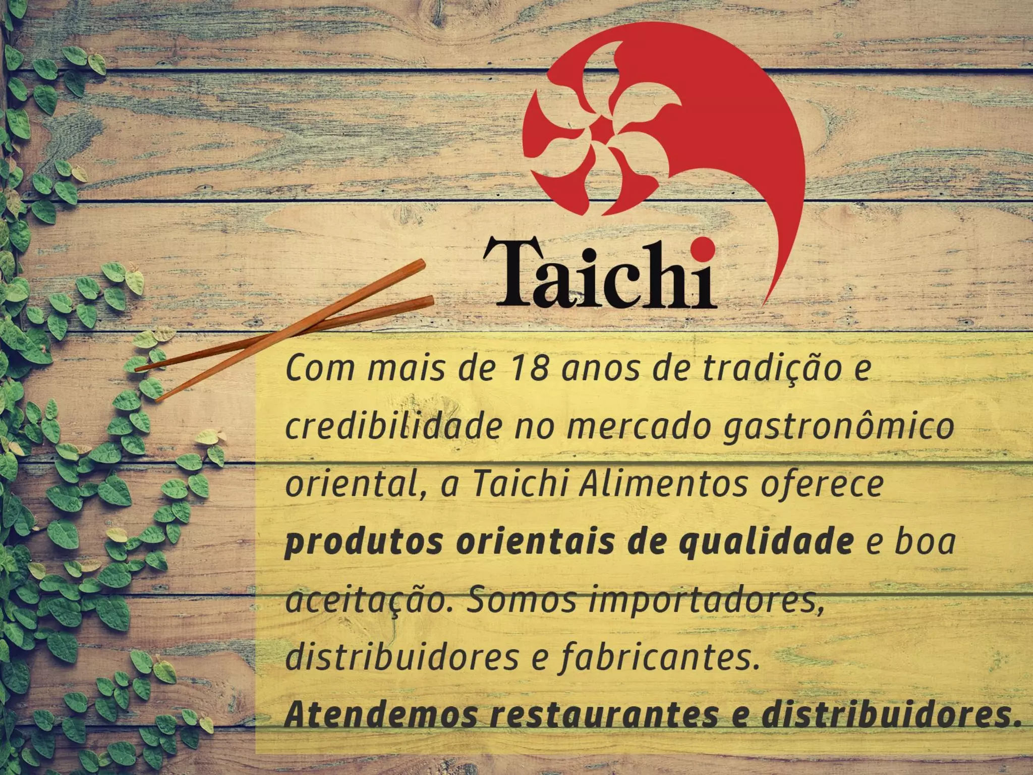 Catálogo Taichi Alimentos