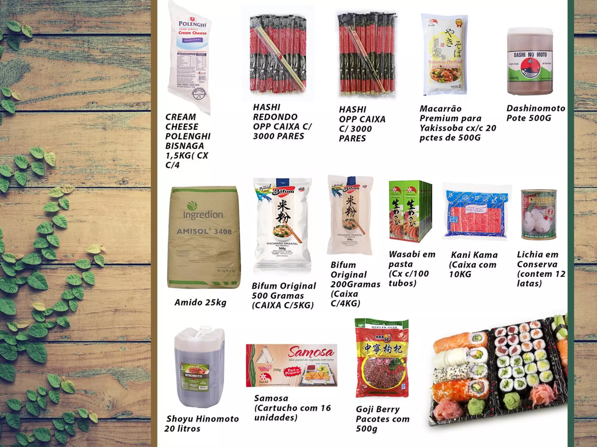 Catálogo Taichi Alimentos