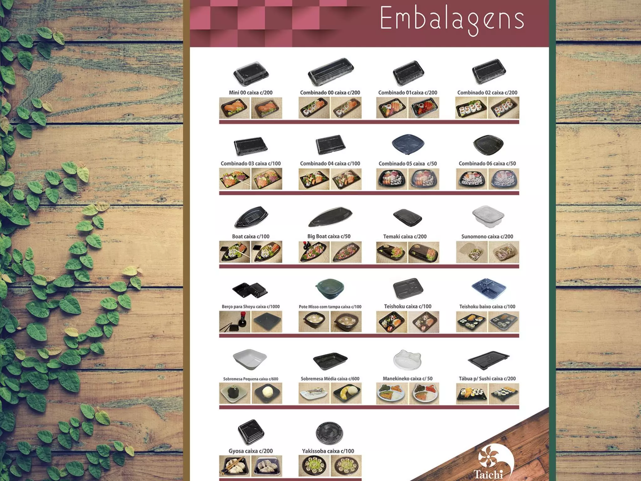 Catálogo Taichi Alimentos