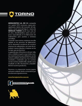Catálogo torino