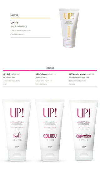 Catálogo up! essencia