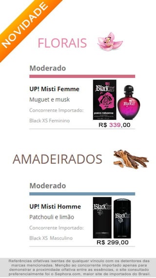 Catálogo up! essencia